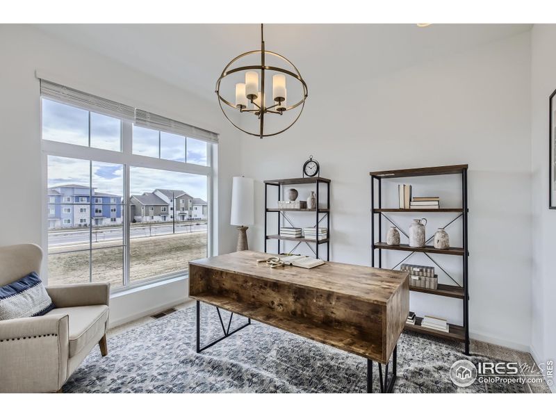 Upper level office space