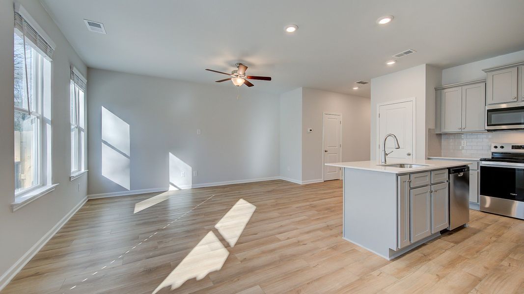 Furnished interior view inside a new home in Avery Landing, McDonough (Image 10).