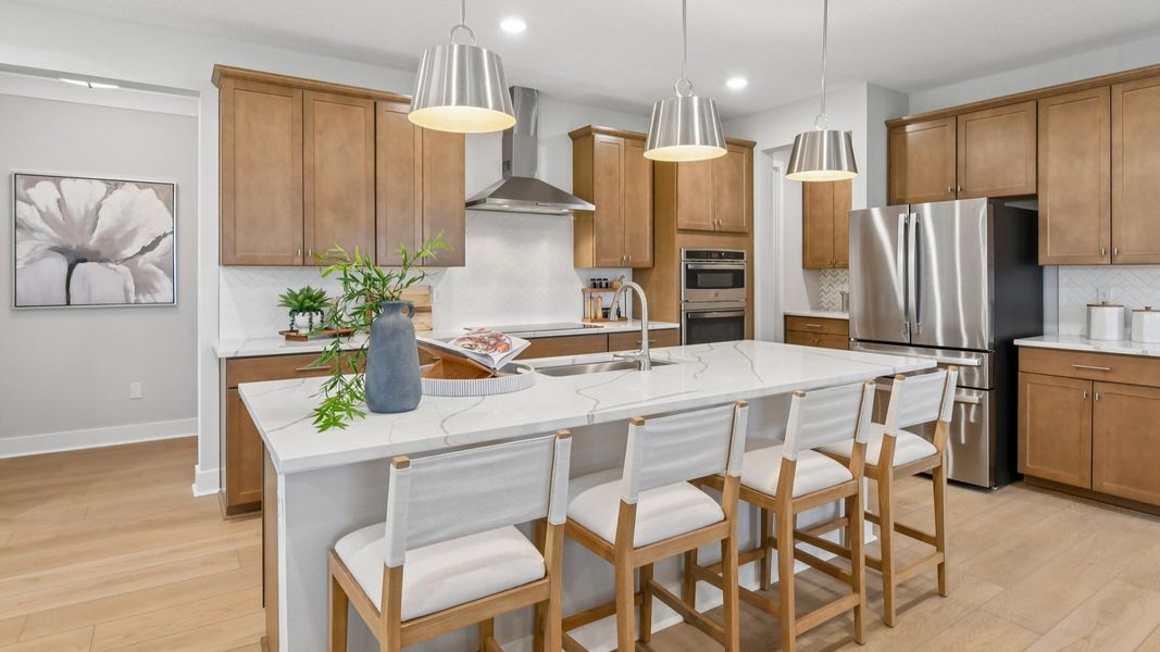 Representative furnished interior of a home built from the Marigold by DRB Homes in Ardisia Park, New Smyrna Beach (Image 20).