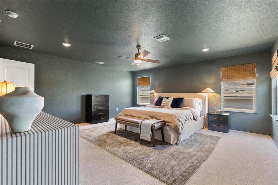 Furnished interior view inside a new home in , Austin (Image 3). Furnished interior view inside a new home in , Austin (Image 3).