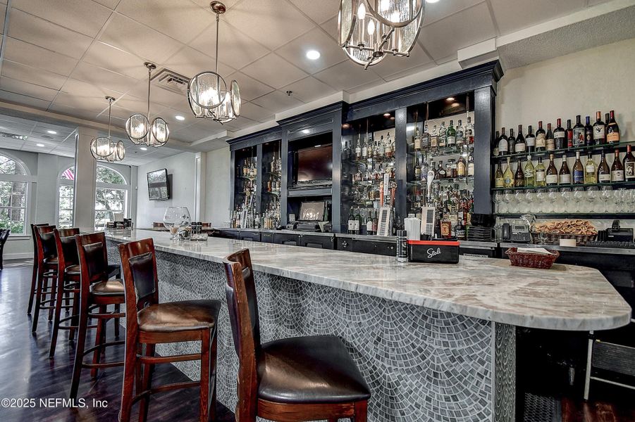 Furnished interior view inside a new home in Glen Lakes, Weeki Wachee (Image 19).