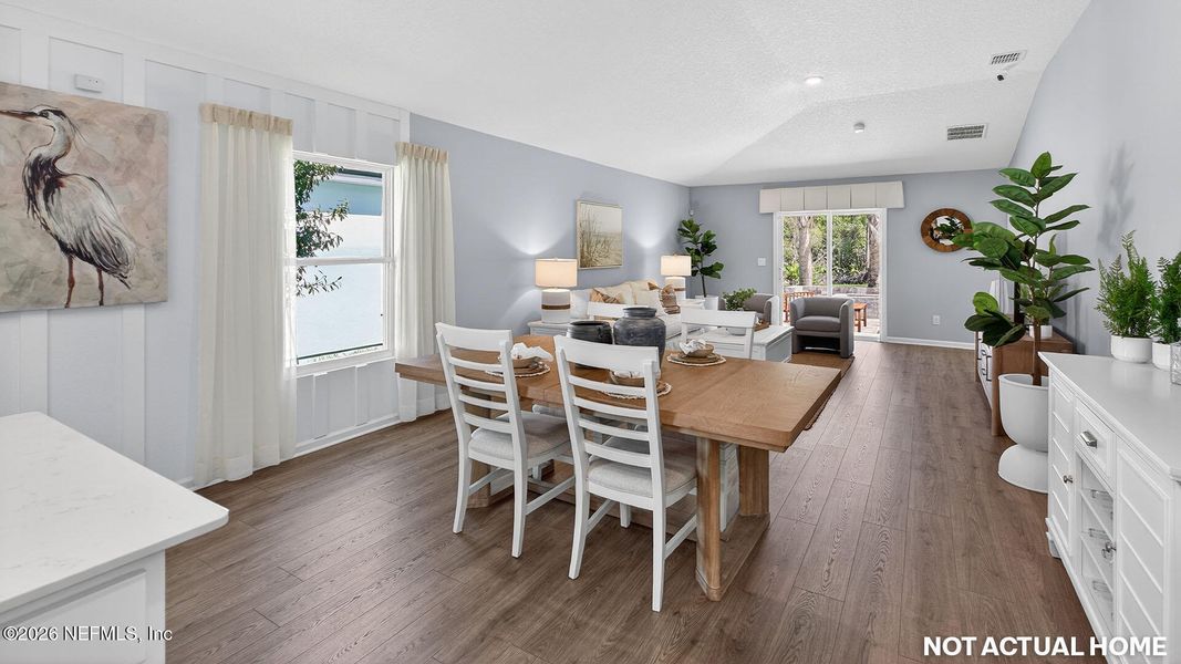 Furnished interior view inside a new home in Grand Reserve, Bunnell (Image 9).