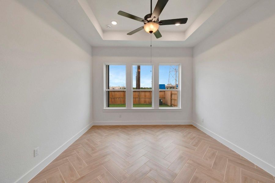 Spacious, unfurnished interior of a new home in Elyson - Reserve Collection, Katy (Image 35). Spacious, unfurnished interior of a new home in Elyson - Reserve Collection, Katy (Image 35).