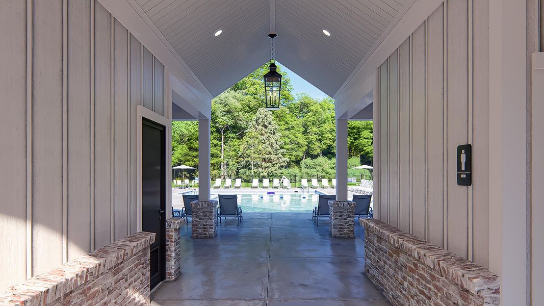 Exterior details and patio area of a home in , Summerville (Image 25).