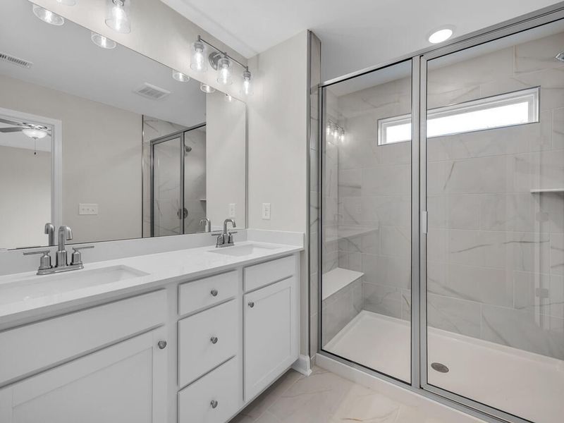 Furnished interior view inside a new home in Camden Park, Knightdale (Image 14).