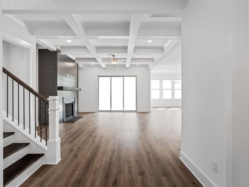 Spacious, unfurnished interior of a new home in Shelton Square, Murfreesboro (Image 41).