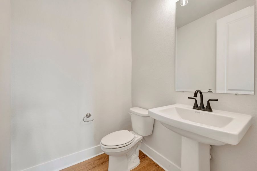 Furnished interior view inside a new home in Bridgewater, Midlothian (Image 12).