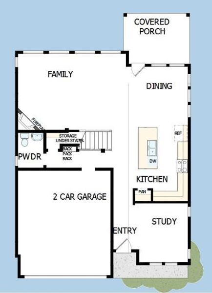 Floor Plan - 1st Floor