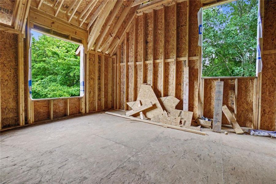 In-progress construction of a new home in , Sandy Springs, GA (Image 21).