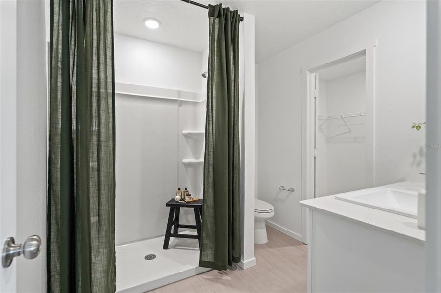 Furnished interior view inside a new home in Waterstone, Groveland (Image 9).