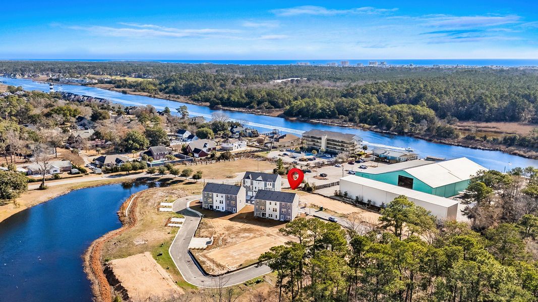Furnished interior view inside a new home in Seabreeze Crossing, Little River (Image 30).