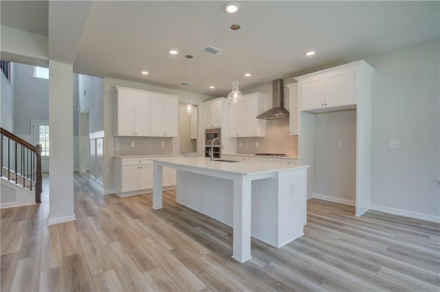 Furnished interior view inside a new home in Northcroft, Loganville (Image 7).