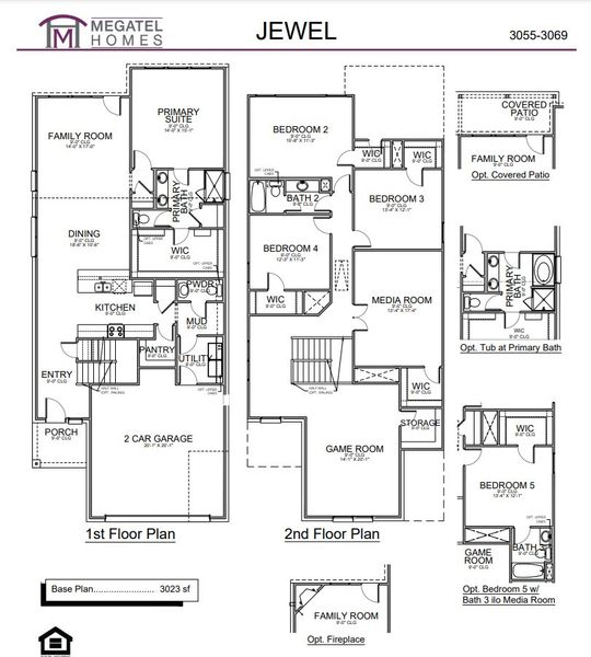 Image 9 representing the Jewel by Megatel Homes in Manors at Woodbridge, Wylie, TX. Image 9 representing the Jewel by Megatel Homes in Manors at Woodbridge, Wylie, TX.