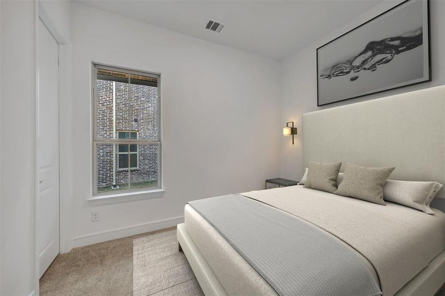 Furnished interior view inside a new home in Heath Golf & Yacht Villas, Heath (Image 16).