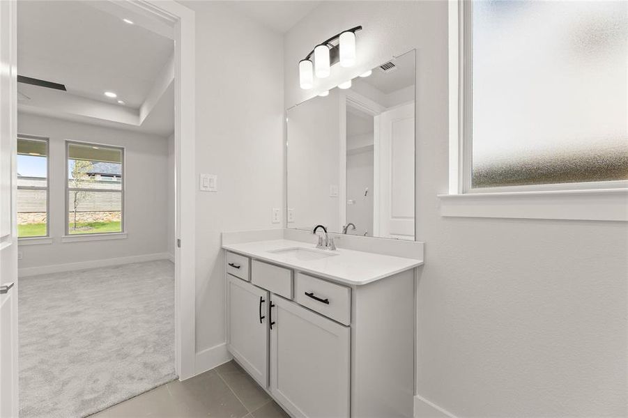 Furnished interior view inside a new home in Treeline, Justin (Image 3).