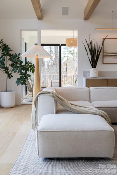 Furnished interior view inside a new home in , Asheville (Image 15).
