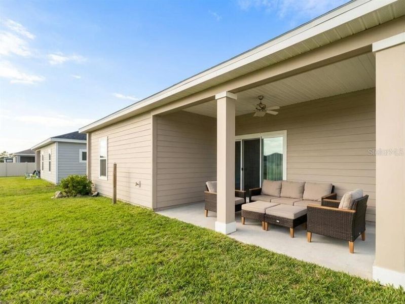 Exterior details and patio area of a home in , Ocala (Image 28).