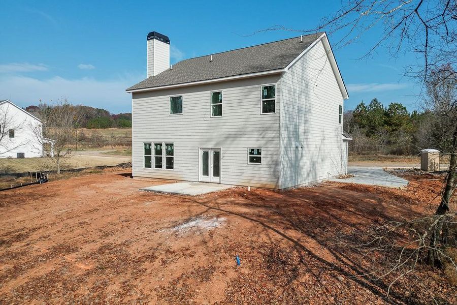 Front exterior of a new home in , Jefferson, GA, highlighting curb appeal (Image 2).