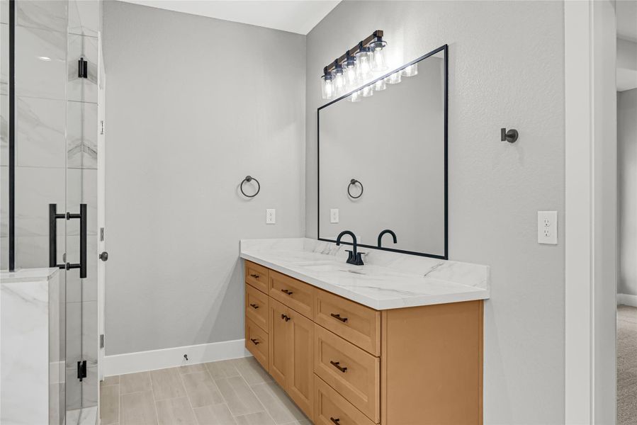 Furnished interior view inside a new home in , Plantersville (Image 15).