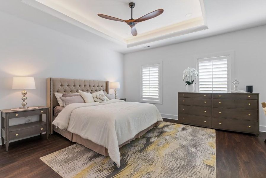 Furnished interior view inside a new home in , Stockbridge (Image 40).