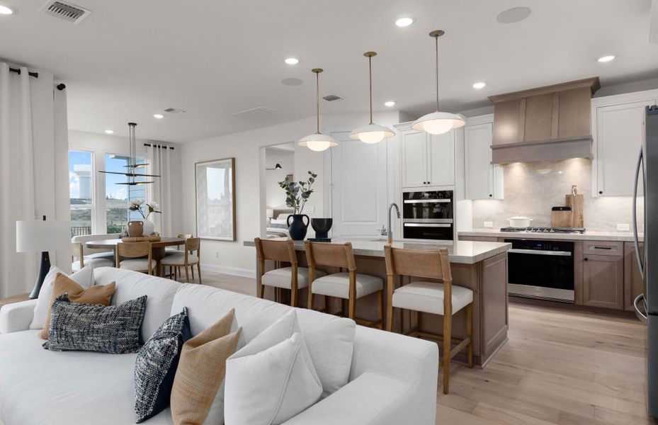 Representative furnished interior of a home built from the Mystique by Del Webb in Del Webb New Braunfels at Veramendi, New Braunfels (Image 33).