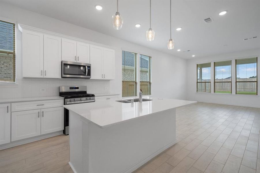 Furnished interior view inside a new home in Montgomery Bend, Montgomery (Image 6). Furnished interior view inside a new home in Montgomery Bend, Montgomery (Image 6).