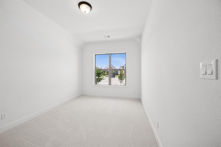 Spacious, unfurnished interior of a new home in Karis - Village Series, Crowley (Image 21). Spacious, unfurnished interior of a new home in Karis - Village Series, Crowley (Image 21).