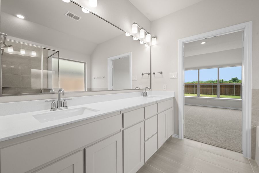 Furnished interior view inside a new home in Meadow Park at The Meadows, Ponder (Image 14). Furnished interior view inside a new home in Meadow Park at The Meadows, Ponder (Image 14).