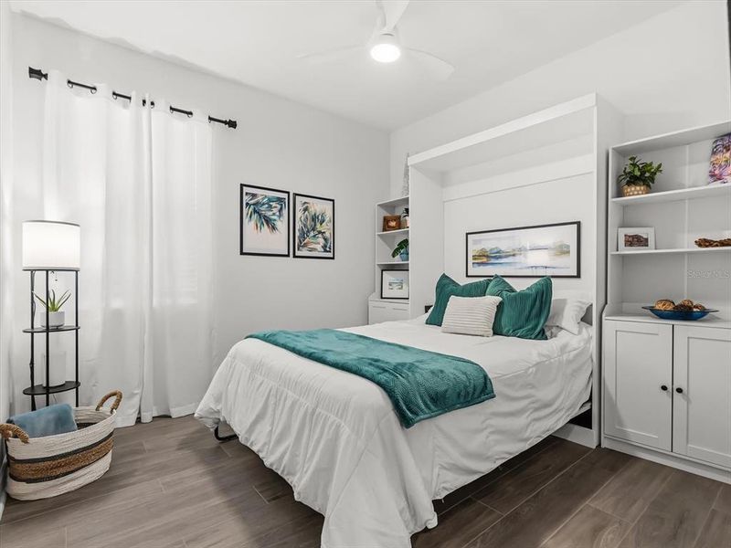 Furnished interior view inside a new home in , Orlando (Image 26).