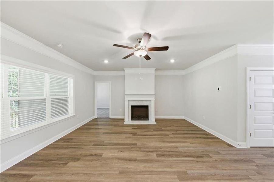 Spacious, unfurnished interior of a new home in Tuscany Hills, Douglasville (Image 29). Spacious, unfurnished interior of a new home in Tuscany Hills, Douglasville (Image 29).