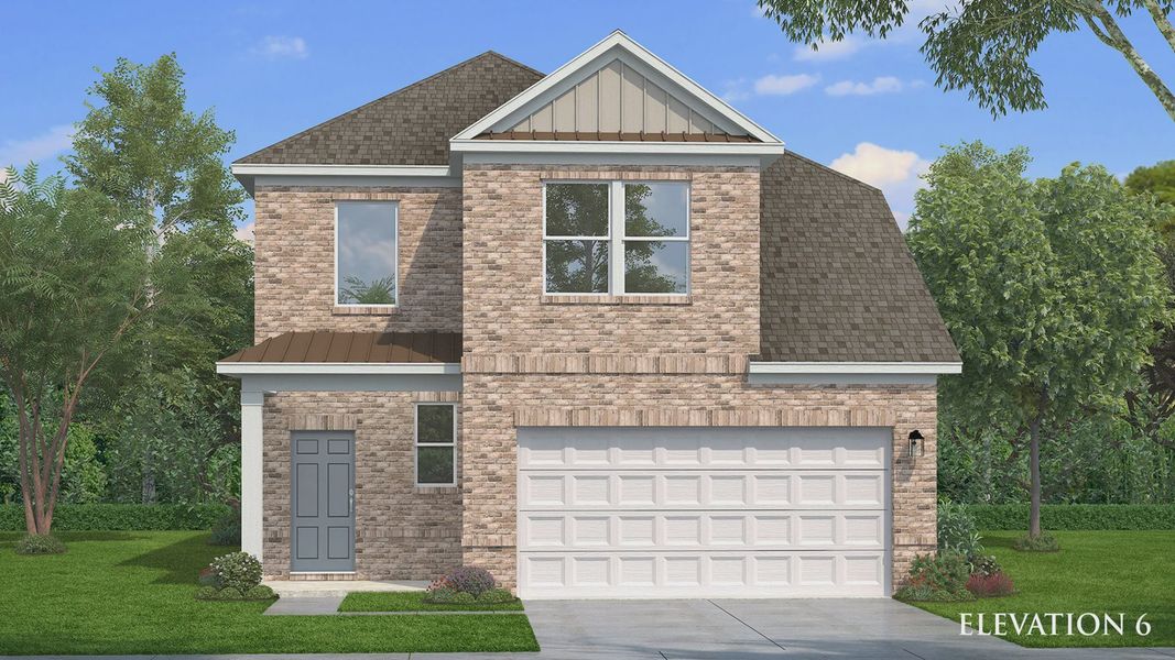 DRB Homes Freesia Home Plan Elevation 6