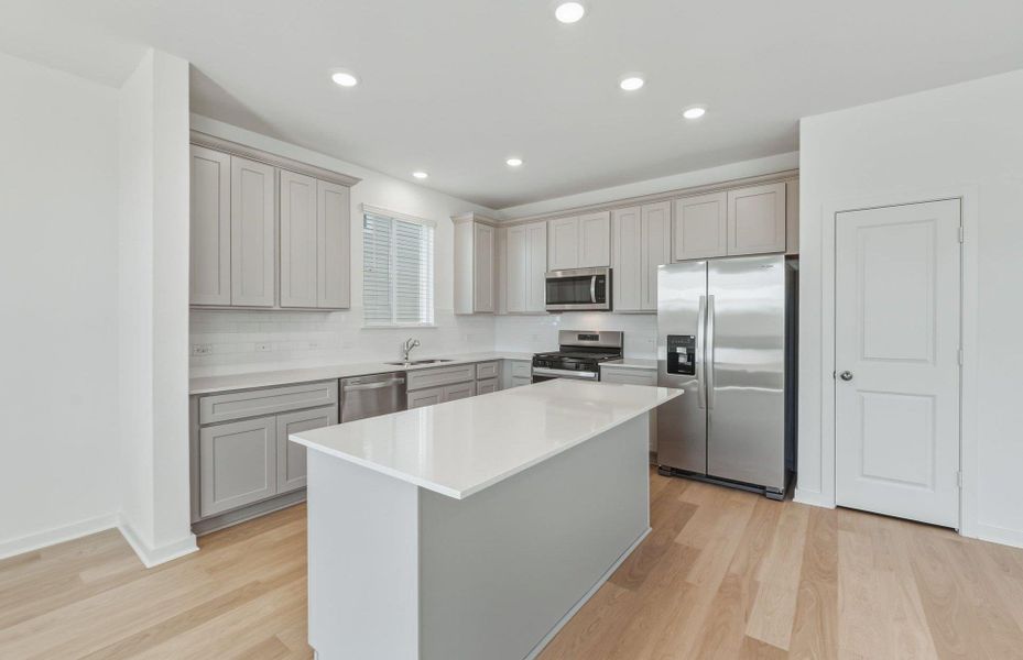 Furnished interior view inside a new home in Sunfield, Buda (Image 7).