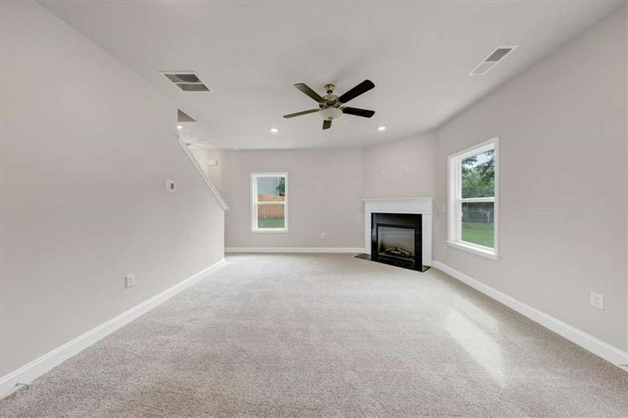 Spacious, unfurnished interior of a new home in Scarlett Place, Bowdon (Image 19).