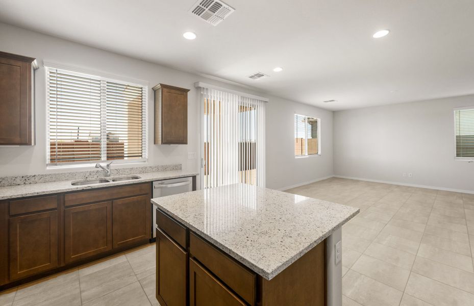 Furnished interior view inside a new home in Asante- Atrium Series, Surprise (Image 13).