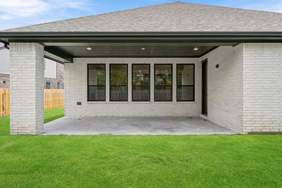Representative Patio - some options shown Representative Patio - some options shown