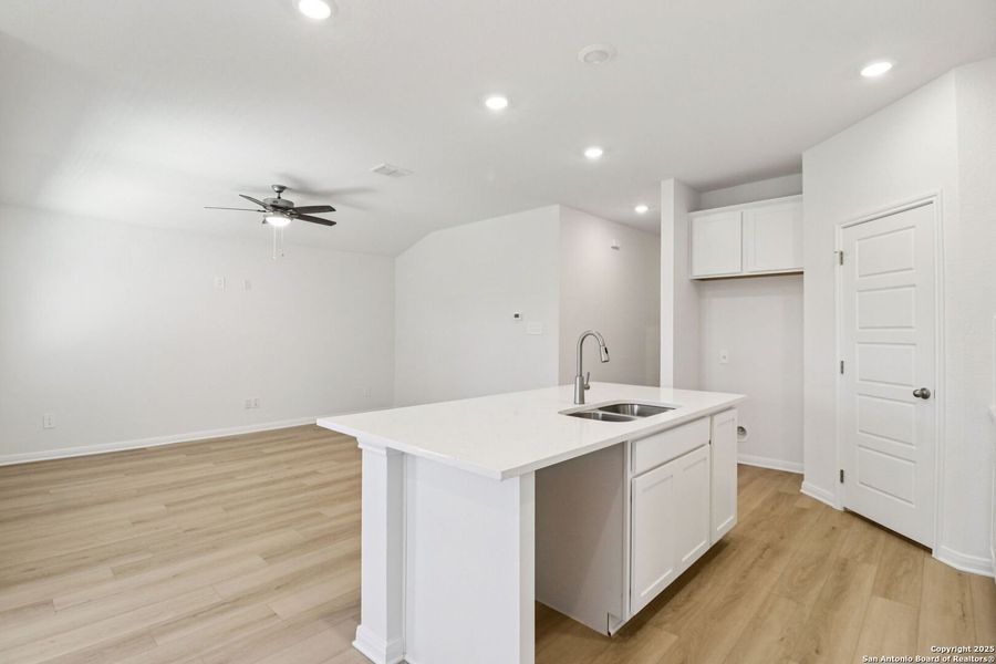 Furnished interior view inside a new home in Royal Crest, San Antonio (Image 4). Furnished interior view inside a new home in Royal Crest, San Antonio (Image 4).