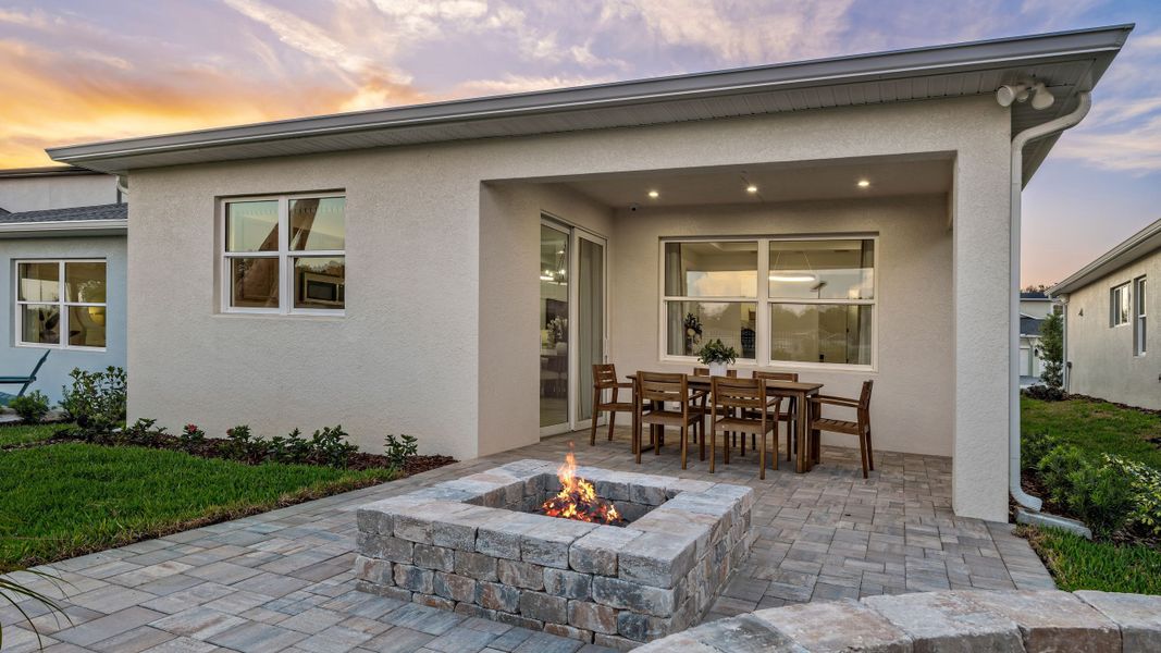 Lanai- Model shown is in a sister community