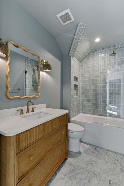Furnished interior view inside a new home in , Sullivan's Island (Image 11).