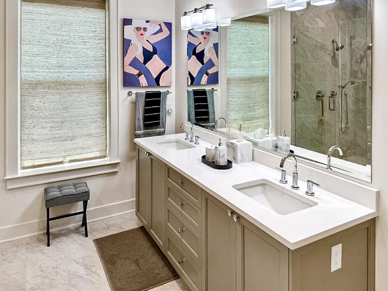 Furnished interior view inside a new home in , Charleston (Image 20).