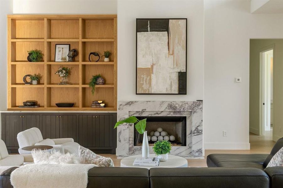 Furnished interior view inside a new home in , Dallas (Image 19). Furnished interior view inside a new home in , Dallas (Image 19).