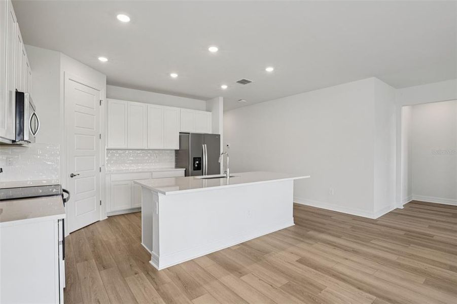 Furnished interior view inside a new home in , Punta Gorda (Image 10).