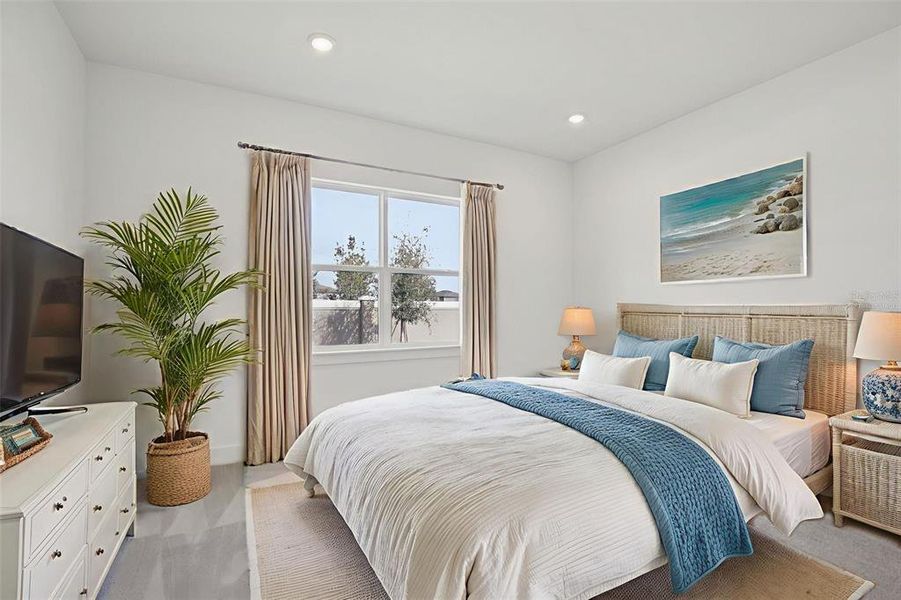 Furnished interior view inside a new home in Biscayne Landing at Seaire, Parrish (Image 15).