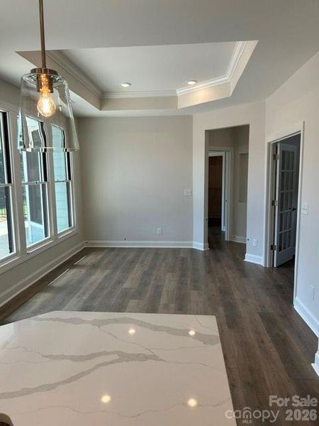 Spacious, unfurnished interior of a new home in The Courtyards at Hodges Farm, Charlotte (Image 17). Spacious, unfurnished interior of a new home in The Courtyards at Hodges Farm, Charlotte (Image 17).
