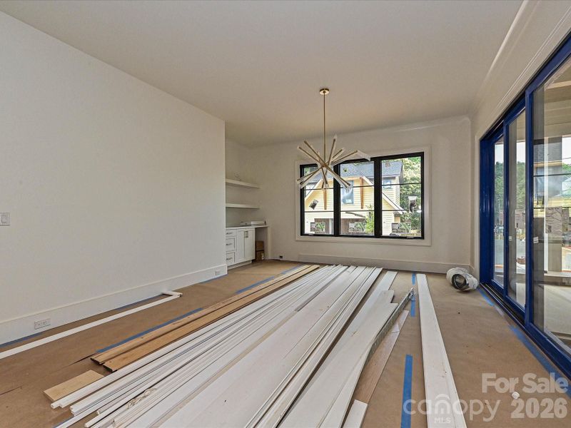 In-progress construction of a new home in , Charlotte, NC (Image 17).