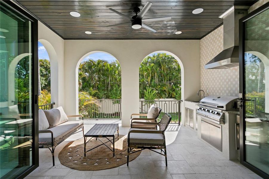 Exterior details and patio area of a home in , Tampa (Image 39). Exterior details and patio area of a home in , Tampa (Image 39).