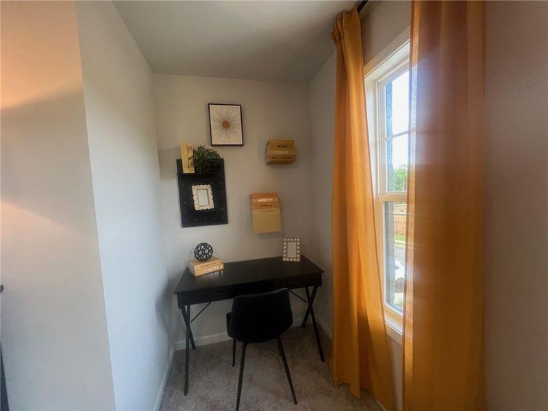 Furnished interior view inside a new home in Crofton Place Enclave, Snellville (Image 21).