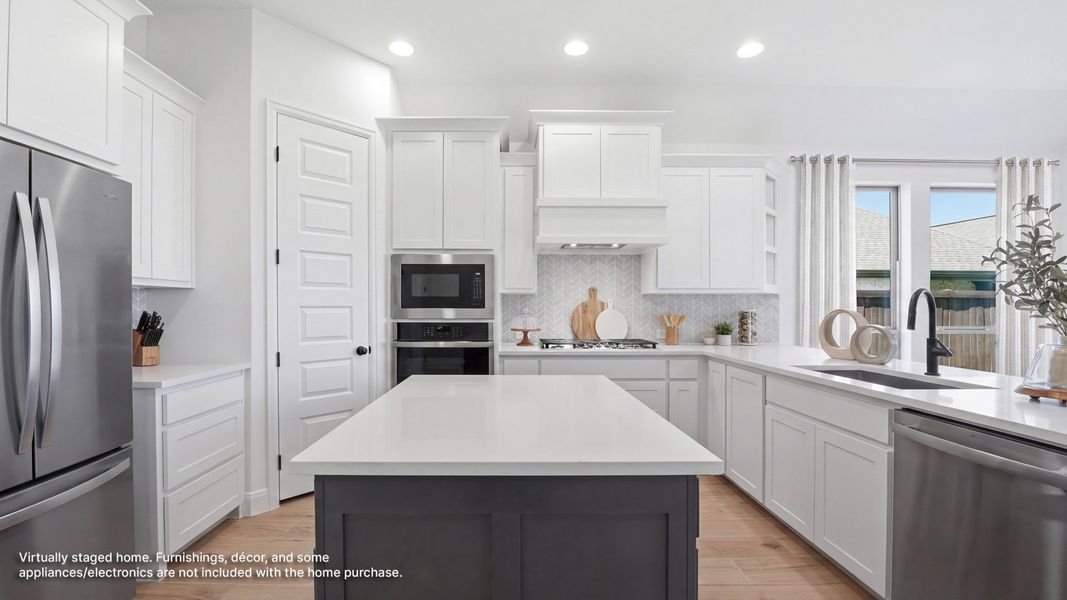 Furnished interior view inside a new home in Devonshire, Forney (Image 6).