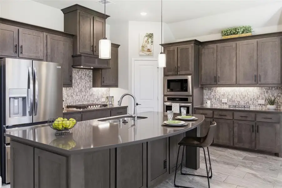 Furnished interior view inside a new home in , Midlothian (Image 7).