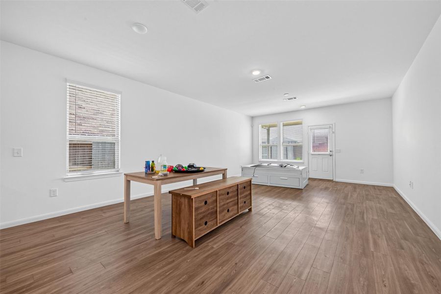 Furnished interior view inside a new home in Marvida, Cypress (Image 8).