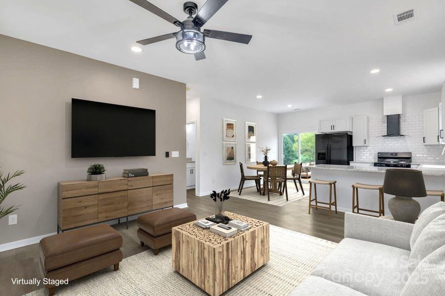 Furnished interior view inside a new home in , Shelby (Image 15).